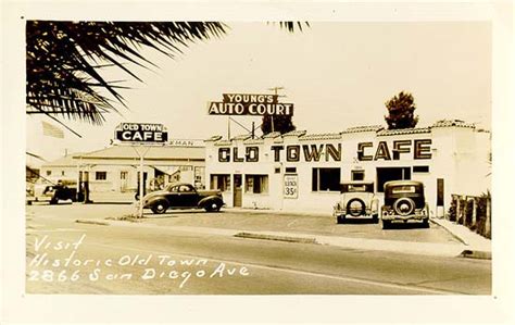 Postcards From Old Town San Diego California San Diego History