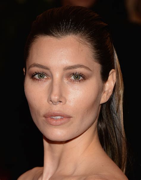 the septum nose piercing is having a moment — lady gaga and jessica biel prove literally anyone