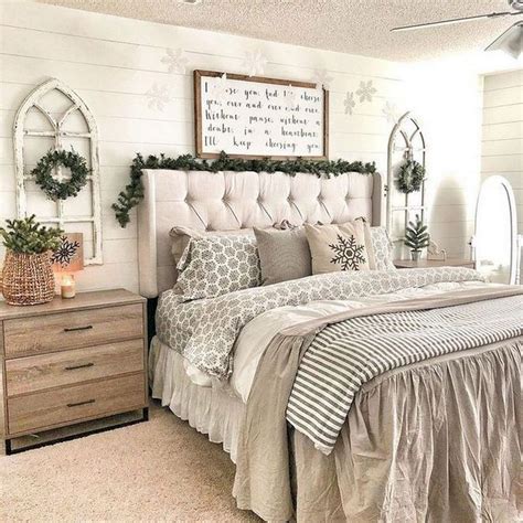 Rustic Farmhouse Master Bedroom Ideas Best Design Idea