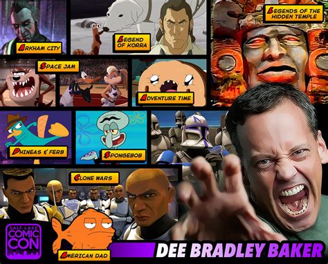 Pin To Win Meet Voice Actor Dee Bradley Baker At Slcc15 American
