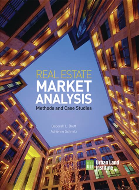 Marketing analysis is important because it give you the ability to uncover opportunities within a market; Real Estate Market Analysis | Urban Land Institute Bookstore