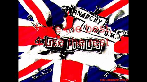 the sex pistols anarchy in the uk letras inglés español youtube