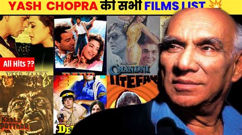 Director Yash Chopra All Movies List Yash Chopra Hits And Flops Budget Box Office Collection