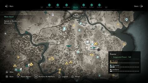 Essexe Treasure Hoard Map Guide Assassin S Creed Valhalla Treasure My