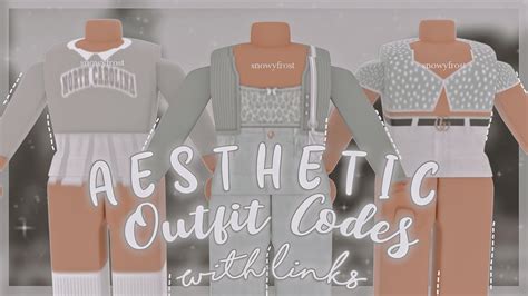 Cute Aesthetic Outfit Codes For Bloxburg