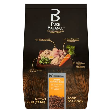 The following pure balance dog food reviews are also posted on this website: Pure Balance Chicken & Brown Rice Recipe Dry Dog Food, 30 ...