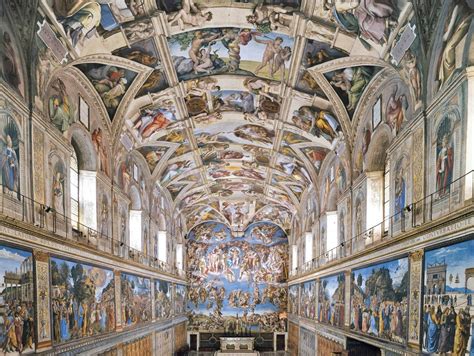 The Sistine Chapel History Paintings And Visitors Guide Found The