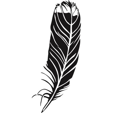 Single Feather Wall Sticker World Of Wall Stickers
