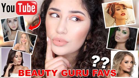 I Tried Beauty Gurus Makeup Favorites Youtube