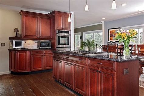 What Paint Colors Look Best With Cherry Cabinets Kitchen Color