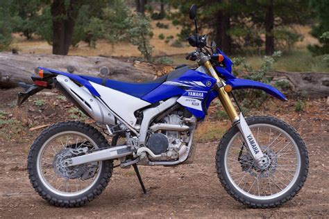 2017 yamaha wr250r review a motorcycle in the middle