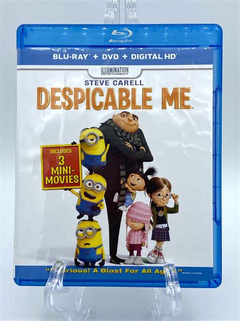 Despicable Me Blu Raydvd Combo Cultural Courtesy