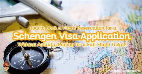 How To Book A Flight Reservation For A Schengen Visa Application