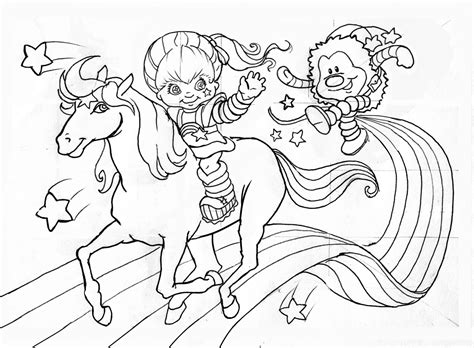 Another character that will be explored through coloring pages in this website is princess celestia. Rainbow brite coloring pages to download and print for free