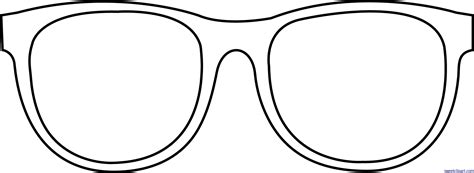 Desenho De Oculos Para Imprimir