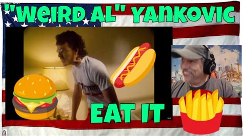 Weird Al Yankovic Eat It Official 4k Video Reaction Youtube