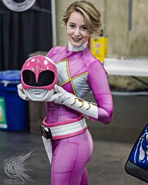 Pink Ranger Bodysuit Ladies Girls Cosplay Costume Now With Image 1
