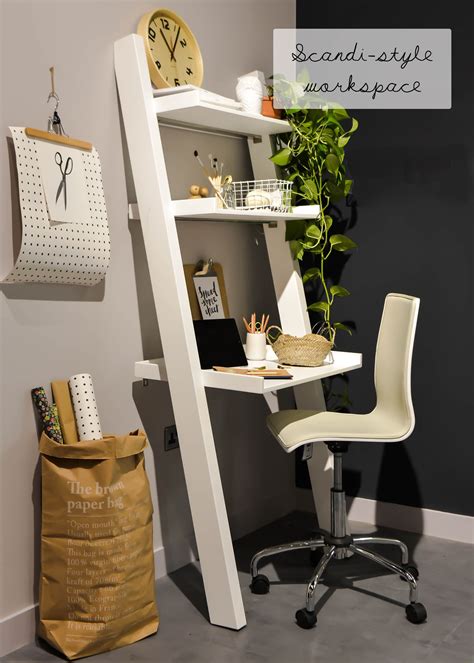 Styling At Dwell Desks For Small Spaces Home Office Space Diy Desk