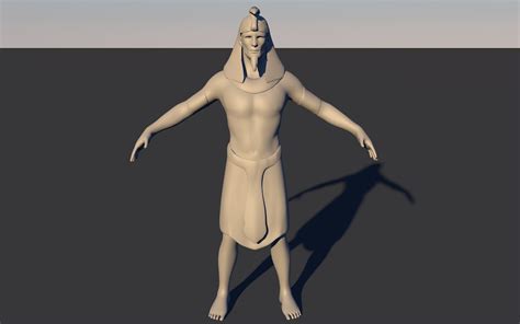 3d model pharaoh turbosquid 1685601