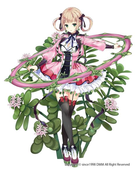 Pikomint Flower Knight Girl Seifuku Stockings Thighhighs Weapon 543680 Yandere