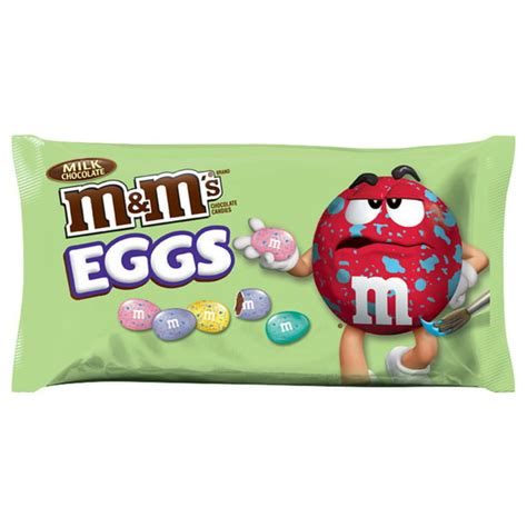 Mandms Milk Chocolate Candy Speckled Easter Eggs 109 Oz