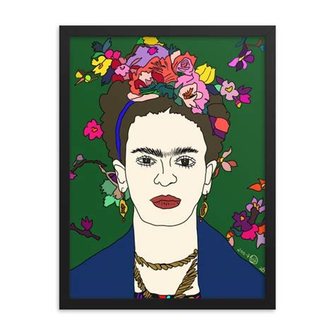 Frida Kahlo Self Portrait Digital File Frida Kahlo Digital Etsy