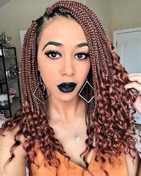 Stunning Crochet Box Braids Hairstyles For Black Girls