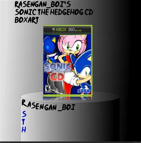 Viewing Full Size Sonic The Hedgehog Cd Box Cover