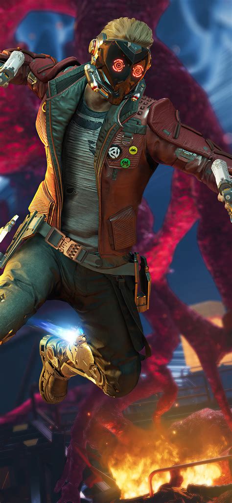 1125x2436 Guardians Of The Galaxy Game Star Lord Iphone Xsiphone 10
