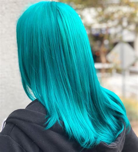 Totally Turquoise Turquoise Hair Color Bright Blue Hair Turquoise Hair Dye