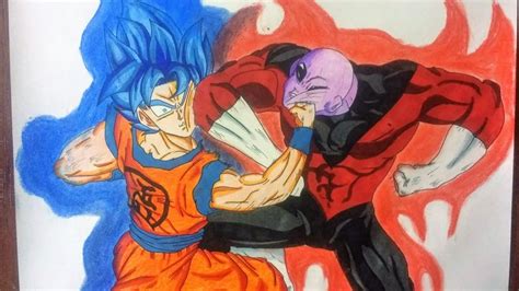 Como Dibujar A Goku Vs Jirenhow To Draw Goku Vs Jirendragon Ball