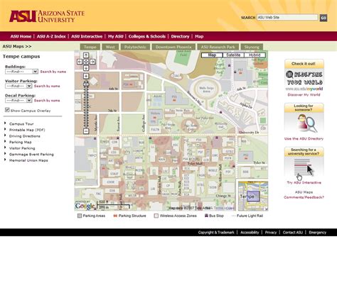 Arizona State University Image Overlay Asu Maps Related Flickr