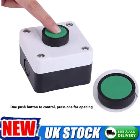 Weatherproof Green Push Button Switch One Button Control Box For Gate
