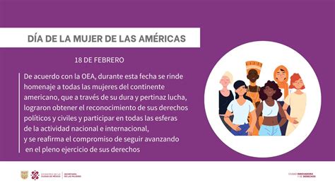 Secretaría De Las Mujeres On Twitter 💠hoy Conmemoramos El Día De La Mujer De Las Américas 💜