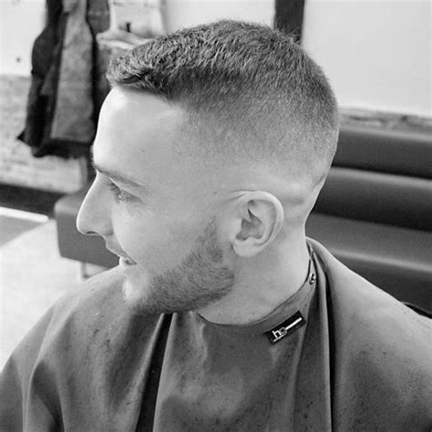 With the hair parted down the middle and styled into a wavy curtain look, it's a clever way of concealing a receding hairline by covering up those areas of hair loss. 40 Short Fade Haircuts For Men - Differentiate Your Style