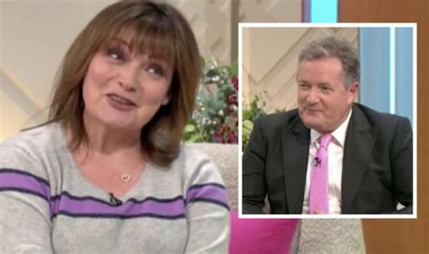 Lorraine Kelly Left Red Faced After Piers Brazen Comment About Her ‘boobs And Bum’ Tv And Radio