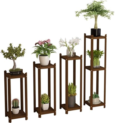 Flower Pot Stand Tall Flower Stands 3 Tier Detached Plant Display