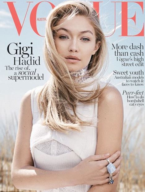 Gigi Hadid Lands Vogue Cover But Its Not Like Her Previous Editions