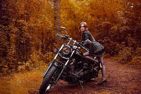 Online Crop Hd Wallpaper Model Motorcycle Vehicle Women