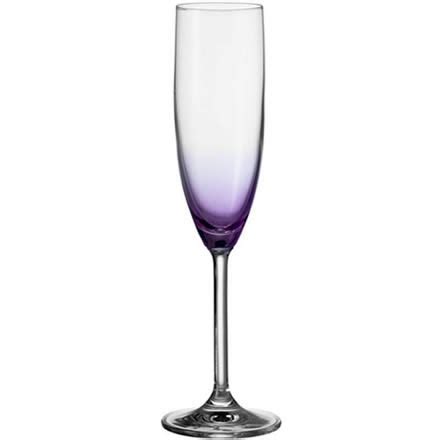 LEONARDO Daily Colours Champagne Flute Lilac 7 4oz 210ml Single