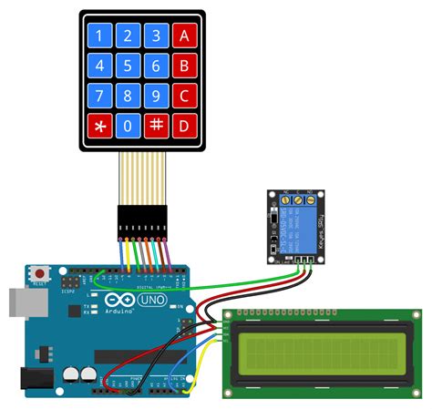 Arduino Keypad Tutorial Password Controlled 5v Relay In 2020