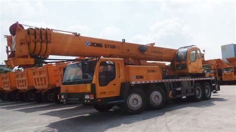 Route zu diesem händler:finbond heavy machinery sdn bhd. Presenting the XCMG 50 Tons Truck Crane - The QY50K-II ...