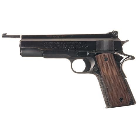 Colt Mark Iv Series 70 Government Model Semi Automatic Pistol