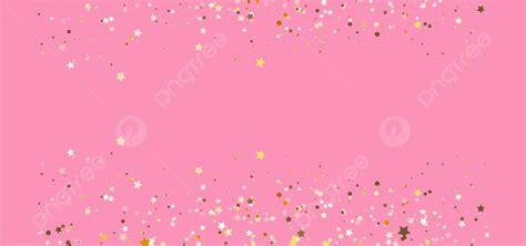 Golden Sparkles On Pink Pastel Background Seamless Pink Rose Glossy