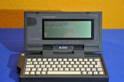 Atari Portfolio Portable 16 Bit Pc From 1989 At Kusera For Sale