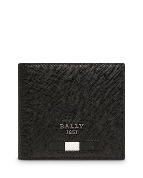 Bally Bifold Wallet In Black For Men Lyst