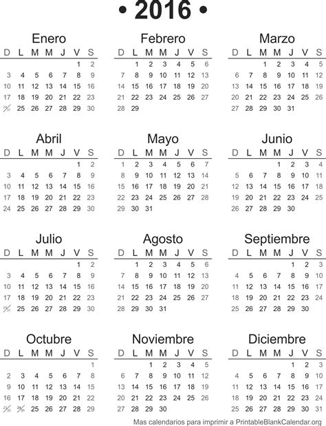 Calendarios Para Imprimir Printableblankcalendar Org Es My Xxx Hot Girl