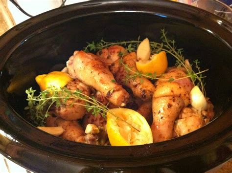 However, there's much more that this wonder appliance can do to bring new and exciting dishes to th. Slow Cooker Lemon Chicken Thighs. ~ Crockin' Moms | Slow ...