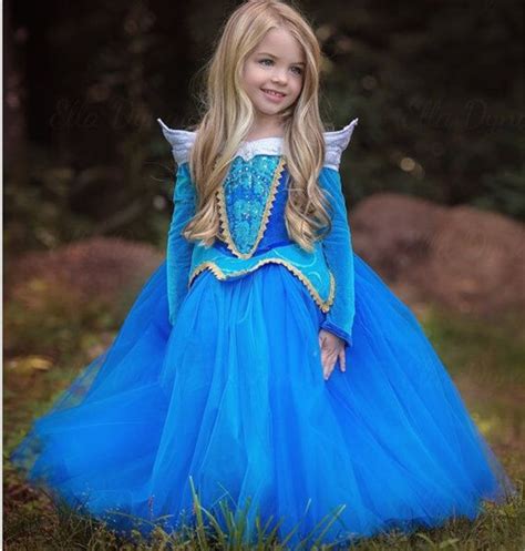 Little Princess Girl Cartoon Dress Halloween Tulle Prom Gown Costume