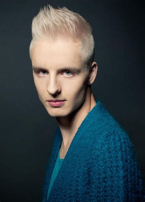 Platinum Blonde Mens Hair Beards And Male Platinum Blonde Hair Color